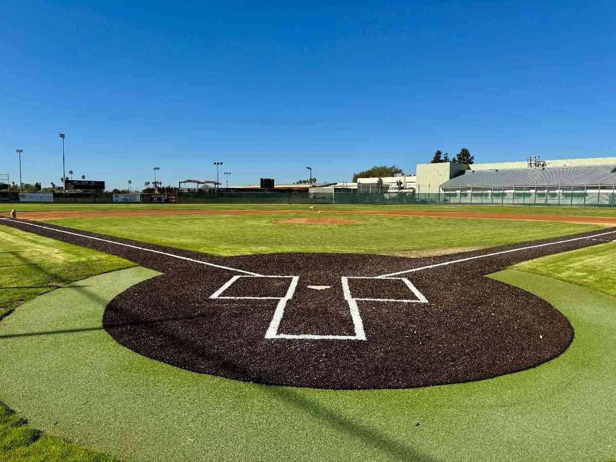 Synthetic Turf Halo For Baseball Fields